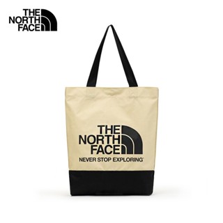 THE NORTH FACE SEASONAL TOTE - AP - GRAVEL/TNF BLACK กระเป๋าสายสะพายข้าง UNISEX