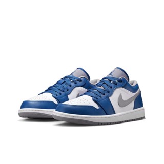 ✺▬¤NEW 💥จัดส่งที่รวดเร็ว💥สินค้าถ่ายจากงานจริง 💯 รองเท้า Nike Jordan 1 Low True Blue (พร้อมกล่อง)