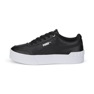 PUMA BASICS - รองเท้าผ้าใบผู้หญิง Carina Lift Mono สีดำ - FTW - 38640501