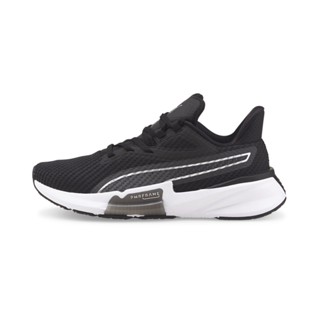 PUMA TRAINING - รองเท้าออกกำลังกายผู้หญิง PWRFRAME Womens Training Shoes สีดำ - FTW - 37617001