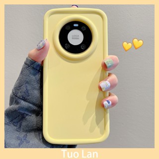 เคสโทรศัพท์มือถือ ลายมาการองน่ารัก สีเหลือง สําหรับ Huawei mate50pro mate40pro mate50