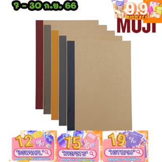 ทักแชทแจกโค้ด สมุดเส้นบรรทัด Muji ขนาด B5 แพ็ค 5 เล่ม