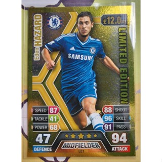 การ์ด Topps : Match Attax :  Limited EditionEdan Hazard