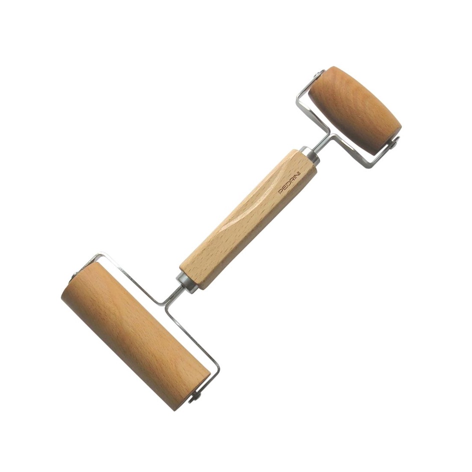 PEDRINI - ลูกกลิ้งพิซซ่าไม้ 2 ด้าน