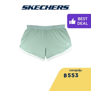 Skechers สเก็ตเชอร์ส กางเกงวิ่งขาสั้นผู้หญิง Women Running Shorts  Apparel - SP22Q4W371-0025