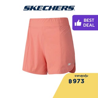 Skechers สเก็ตเชอร์ส กางเกงขาสั้นผู้หญิง Women Comfort Sports Shorts Apparel - P223W029-000X