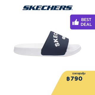 Skechers สเก็ตเชอร์ส รองเท้าแตะผู้หญิง Women Cali Side Lines 2.0 Quikslide Walking Slides - 8730086-WNVY