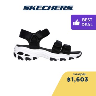 Skechers สเก็ตเชอร์ส รองเท้าแตะผู้หญิง Women Cali DLites Sandals - 31514-BLK