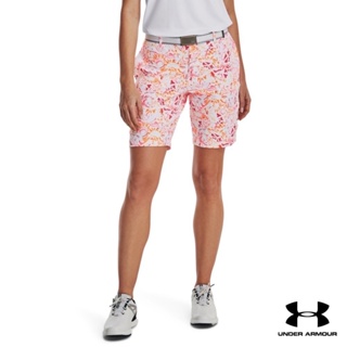 Under Armour UA Womens Links Printed Shorts อันเดอร์ อาร์เมอร์ กางเกงออกกำลังกาย สำหรับผู้หญิง