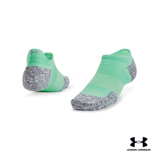 Under Armour UA Unisex ArmourDry™ Run Cushion No Show Tab Socks อันเดอร์ อาร์เมอร์ ถุงเท้าสำหรับใส่วิ่ง สำหรับทุกเพศ