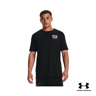 Under Armour UA Mens Curry Rule Of 3 Short Sleeve เสื้อออกกำลังกายแขนสั้น บาสเก็ตบอล สำหรับผู้ชาย