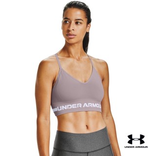 Under Armour UA Womens Seamless Low Long Sports Bra อันเดอร์ อาร์เมอร์ เสื้อชั้นในเทรนนิ่ง สำหรับผู้หญิง รุ่น Seamless