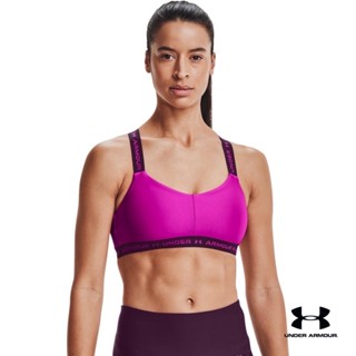 Under Armour UA Womens UA Crossback Low Sports Bra อันเดอร์ อาร์เมอร์ บราสำหรับผู้หญิง รุ่น Low Sports