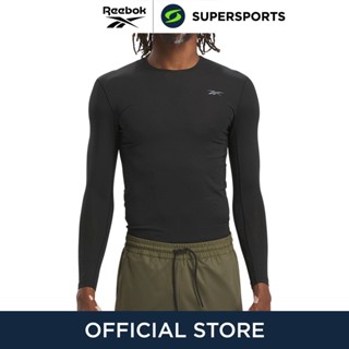 REEBOK Compression Long Sleeve เสื้อออกกำลังกายผู้ชาย