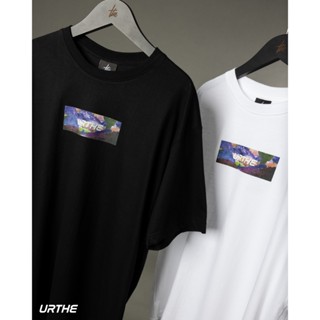 URTHE - เสื้อยืด แขนสั้น สกรีนลาย รุ่น DFT001