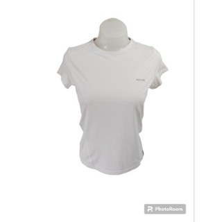 เสื้อยืดกีฬาแขนสั้นแบรนด์ Reebok PLAY DRY Womens Size L มือ2