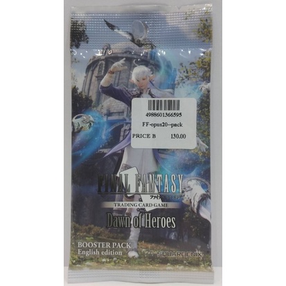FF FF-opus20--pack FF Dawn of Heroes Booster Pack Booster Final Fantas 1 EN Pack 4988601366595