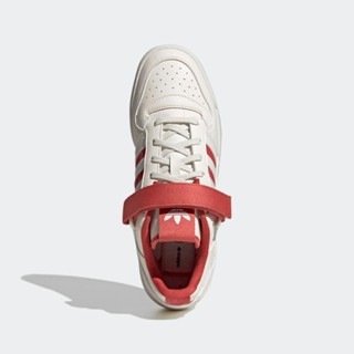 💞ขายใหญ่💞adidas อย่างเป็นทางการ clover FORUM LOW รองเท้าบาสเก็ตบอลลำลองสำหรับบุรุษและสตรี GW2043