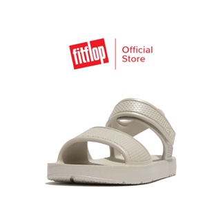 FITFLOP IQUSHION SHIMMER ERGONOMIC รองเท้าแตะสำหรับเด็ก รุ่น GI9-011 สี SILVER