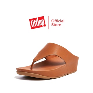 FITFLOP SHUV รองเท้าแตะแบบหูหนีบผู้หญิง รุ่น FG1-592 สี Light Tan