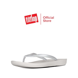 FITFLOP IQUSHION รองเท้าแตะแบบหูหนีบผู้หญิง รุ่น E54-011 สี Silver