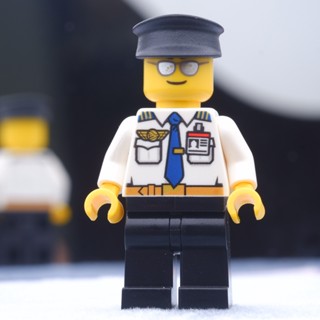 LEGO Airport Pilot Blue Tie Town &amp; City