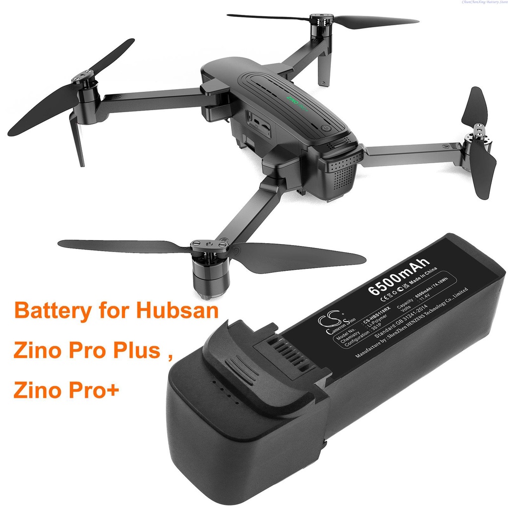 OrangeYu 6500mAh Battery 9834117 for Hubsan Zino Pro Plus, Zino Pro