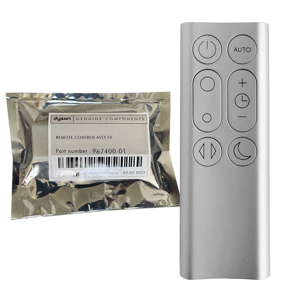Dyson Official 967400-01 DP01/DP03/TP02/TP03 Remote Control Replacement (Silver)