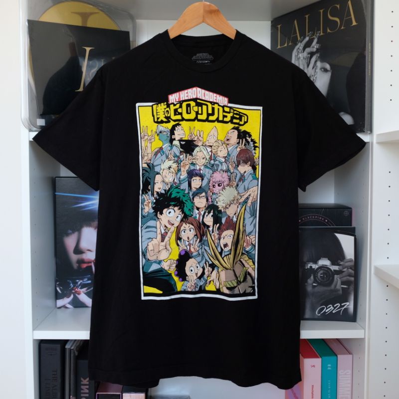 เสื้อยืดการ์ตูน My Hero Academia มือสองของแท้