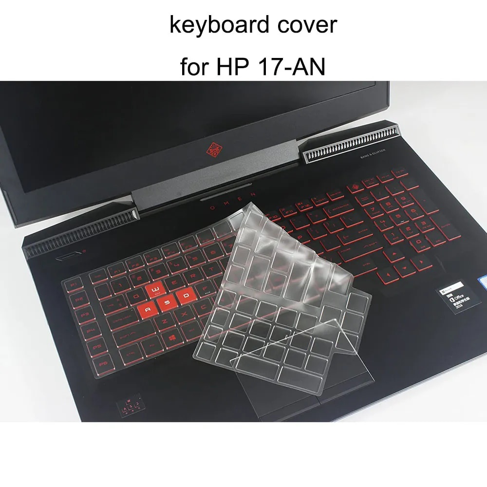 76h TPU keyboard covers for HP Omen 17-AN 17-an011dx 17-an012dx 17-an013dx Clear Laptop Keyboards cover Protector  rzv