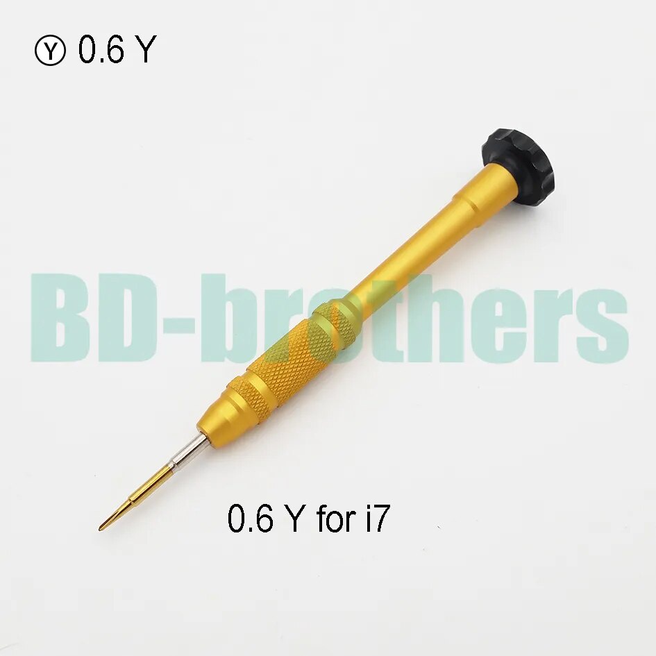 76Z High Quality New 0.6 Y Screwdriver Key S2 Steel 0.6 x 25mm 0.6Y Triwing For iPhone 7 Screw Drive