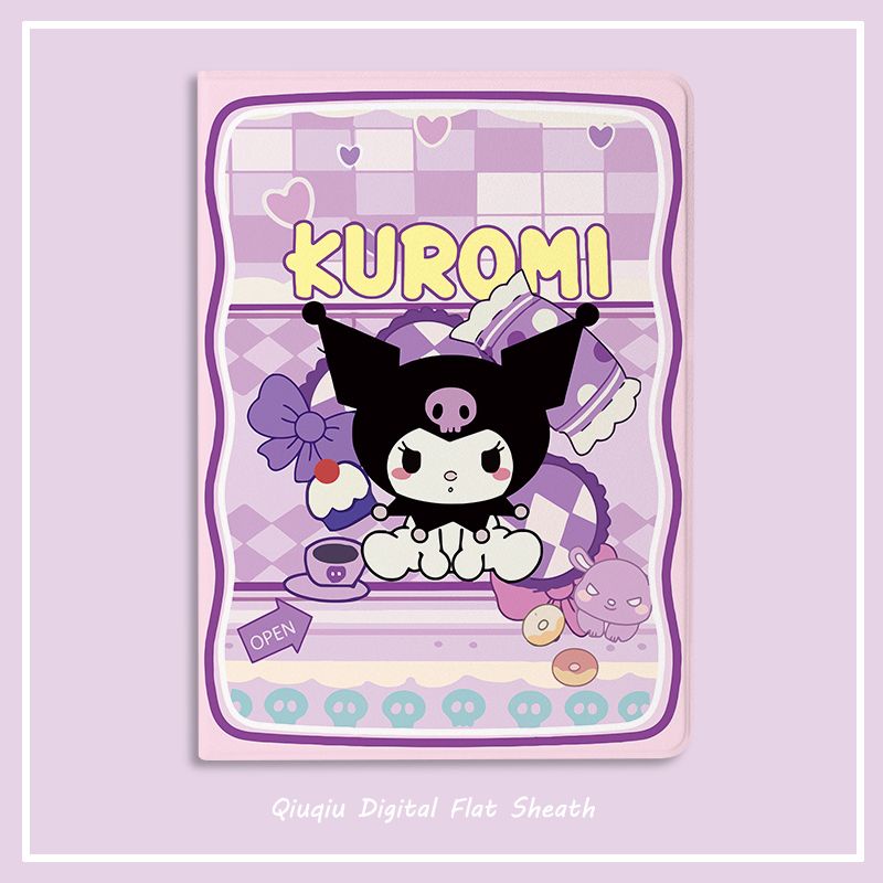 cute kuromi เคสไอเเพด 10.2 gen 7 8 9 case iPad mini 4/5/6 air 1 2 3 4 5 เคส iPad 2022 pro11 10.9 gen10 cover pen slot