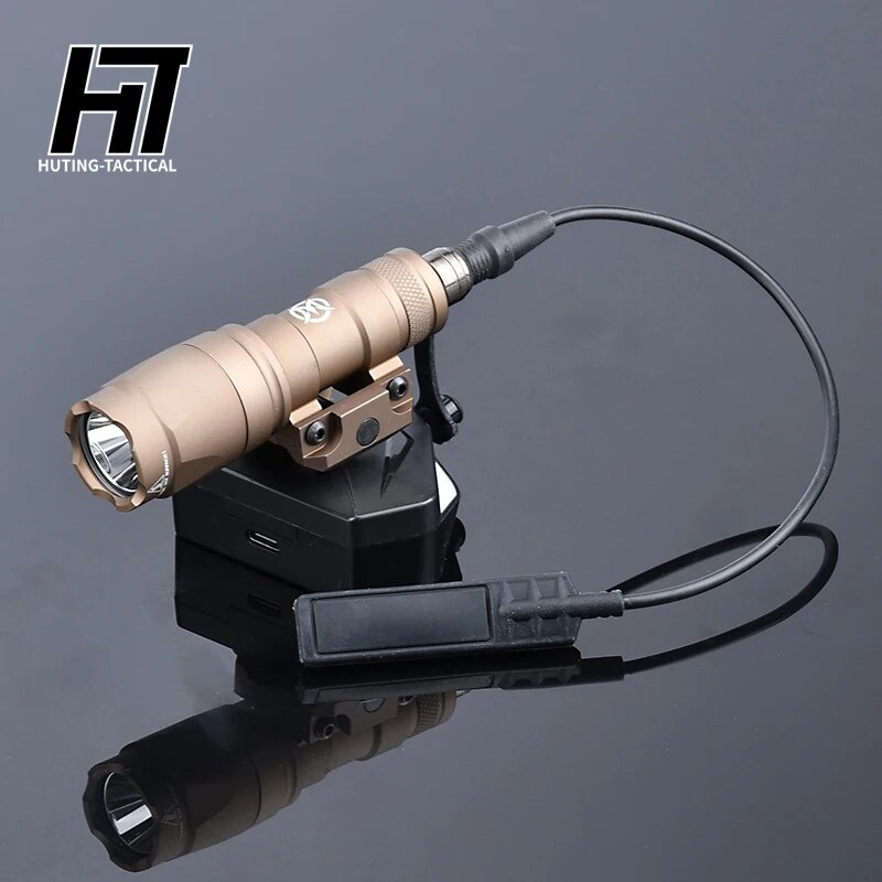 77R Metal Flashlight M300A M300 M600 Surfire Scout Light Airsoft Rifle Gun Accessories Outdoor Hunting Field LED L bYM