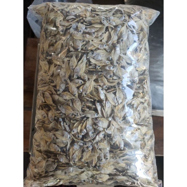 ปลากระจก (ปลาคาบของ) 1 กิโลกรัมตากแห้งไม่ปรุงรส