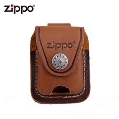 Zippo เคสหนังวัวแท้ แฮนด์เมด สีน้ําตาล สีดํา สําหรับ Zhibao zp