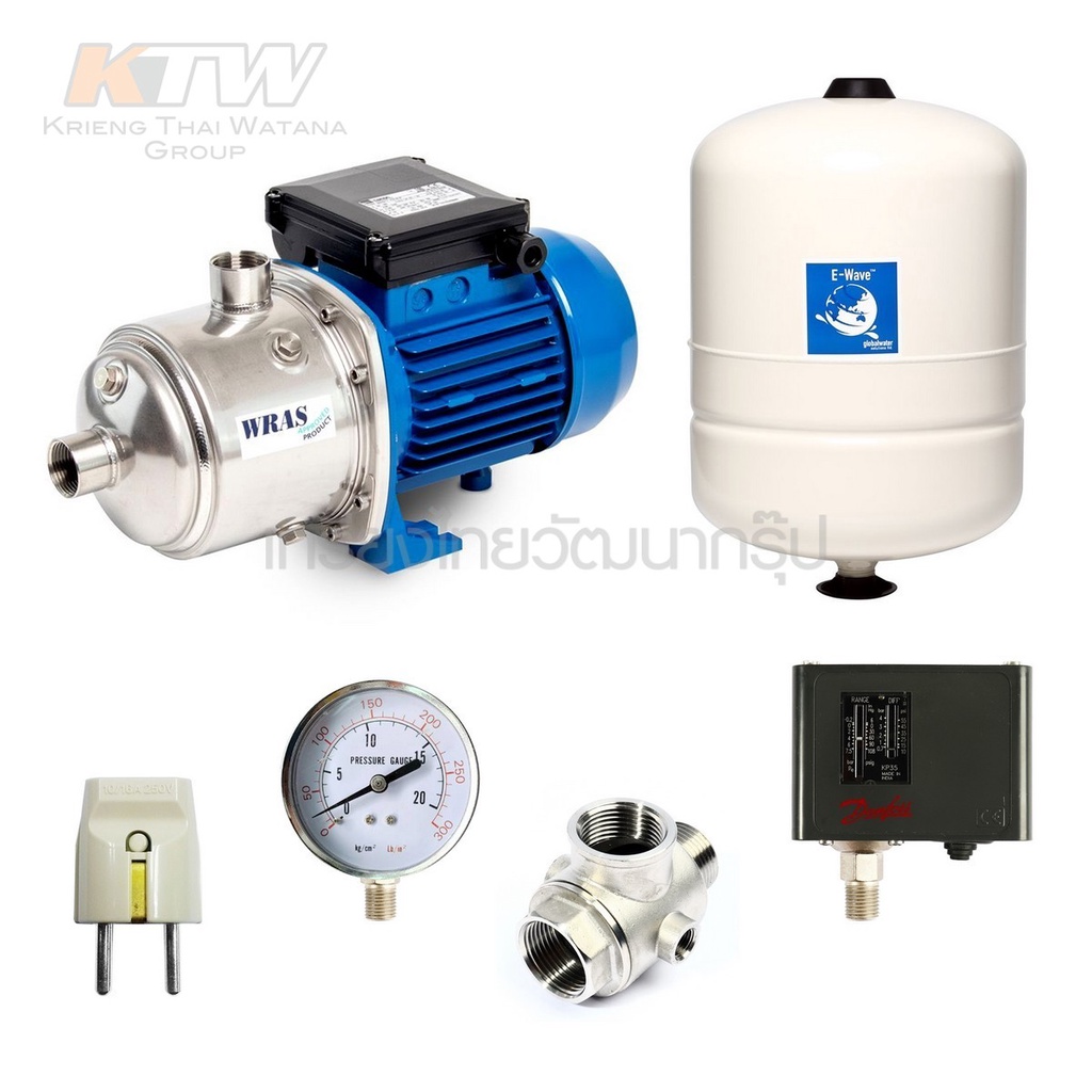EBARA ชุด MINI BOOSTER PUMP MATRIX 5-4T/0.9M
