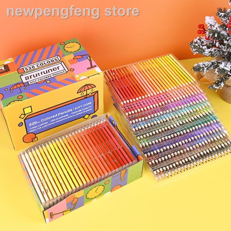 Brutfuner 80 Colors Oil HB Colored Pencils Sketch Bright Colors