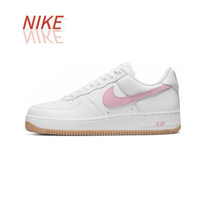 Nike Air Force 1 low "since 82" low sneakers White pink 100% authentic sneakers