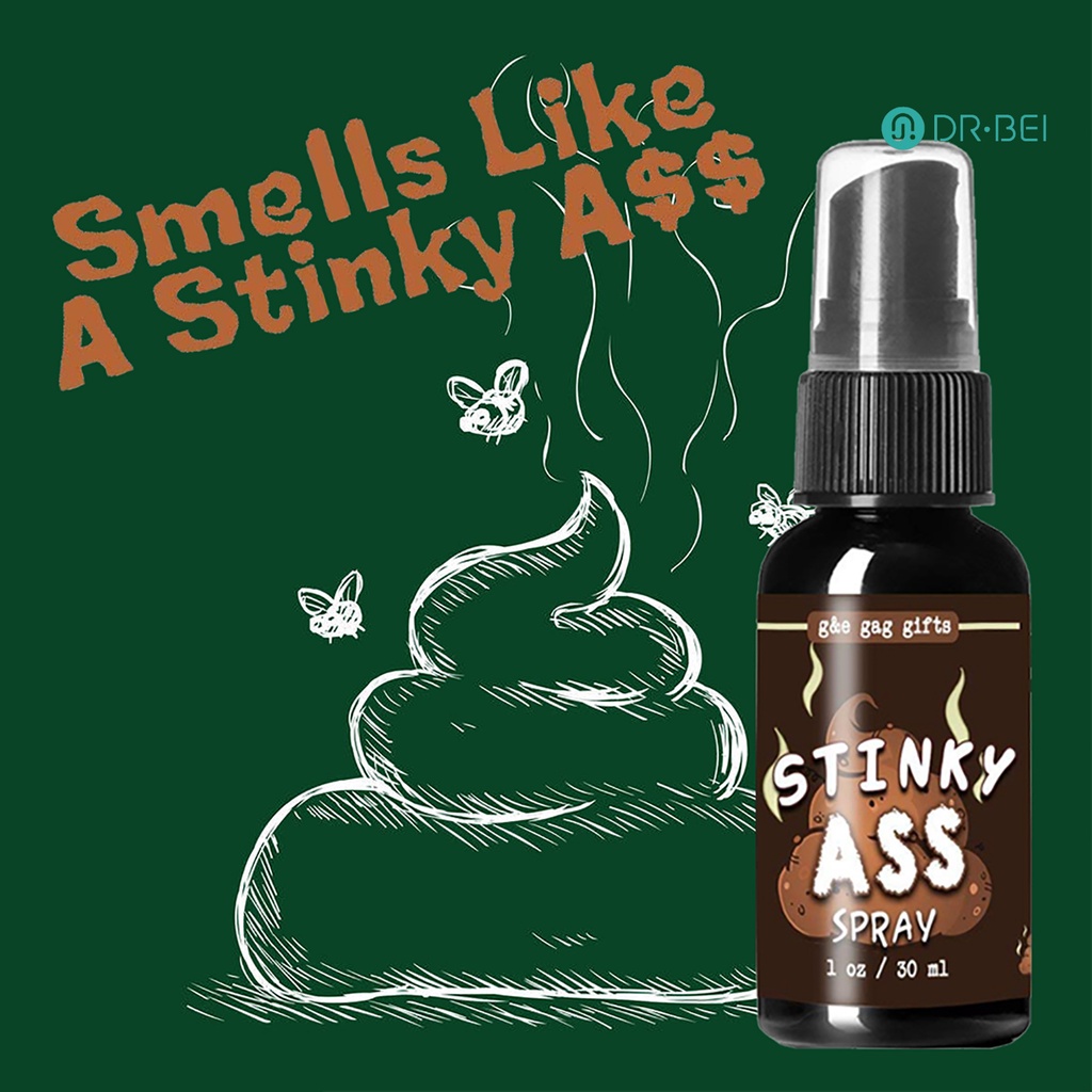 Dr BEI นวัตกรรมใหม่ Nasty Smelly Stink Fart Bomb Gag แกล้งเล่นตลกเคล็ดลับเครื่องมือสเปรย์ตลก