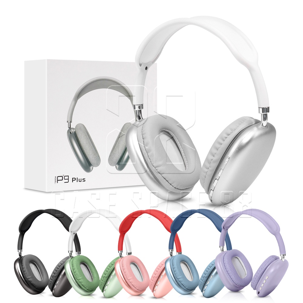 CUFF หูฟังครอบหู หูฟังบลูทูธ P9 Plus หูฟังไร้สาย Bluetooth5.0 Wireless Headphone SmallTalk หูฟังเล่ม