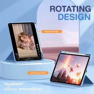 [หมุนตั้งได้] เคสไอแพด เคส Spin Case 360°rotation gen7 gen8 gen9 10.2 Gen10 10.9 air4 air5 Pro 11 Mini 8.3 แอร์4 แอร์5
