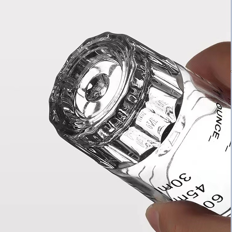 MY COFFEE💗แก้วช็อต กาแฟเอสเปรสโซ่ แก้วตวงกาแฟ มีขีดวัด ขนาด 30/60มล. Espresso Shot Glass CBQV - รูปที่ 5