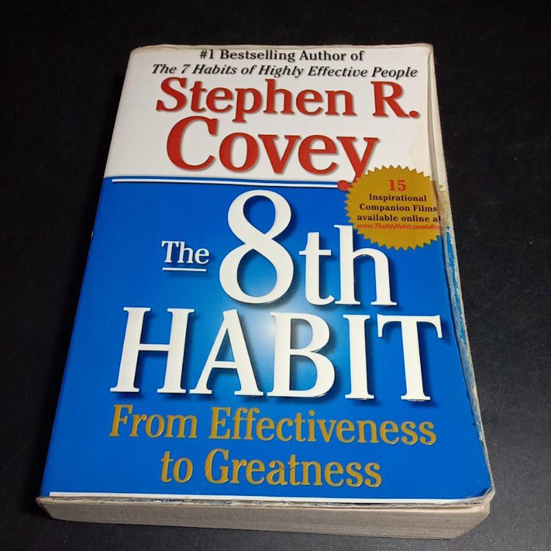 The 8 th HABIT ภาษาอังกฤษ ปกสภาพเยิน
