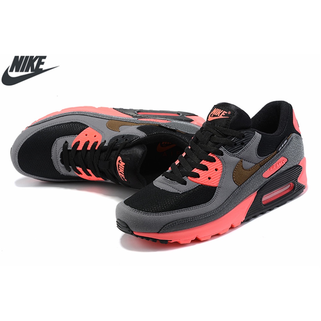 Nike air max 90 รองเท้าผ้าใบ รองเท้าวิ่ง ระบายอากาศ ดูดซับแรงกระแทก สําหรับผู้ชาย ผู้หญิง