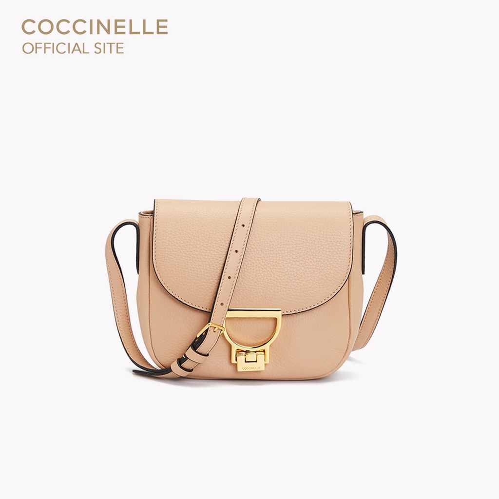 COCCINELLE กระเป๋าสะพายผู้หญิง รุ่น ARLETTIS CROSSBODY BAG 150501 สี TOASTED