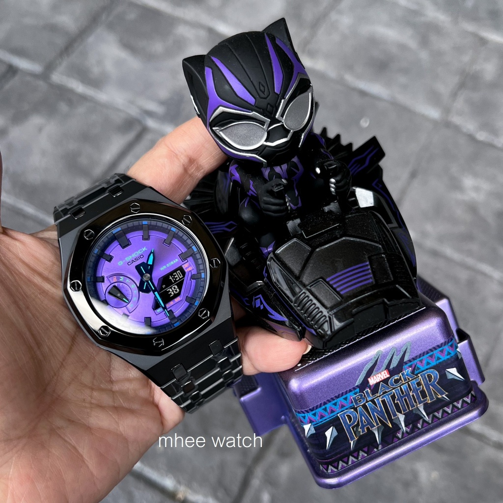 G-SHOCK Casioak Ga-2100 Black Panther Wakanda Forever New Version