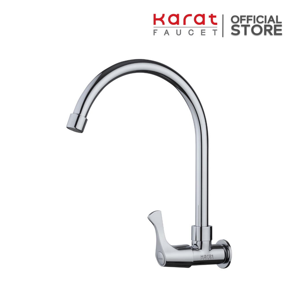 Karat Faucet ก๊อกซิงค์เดี่ยวติดผนัง รุ่น EC-03-531-50