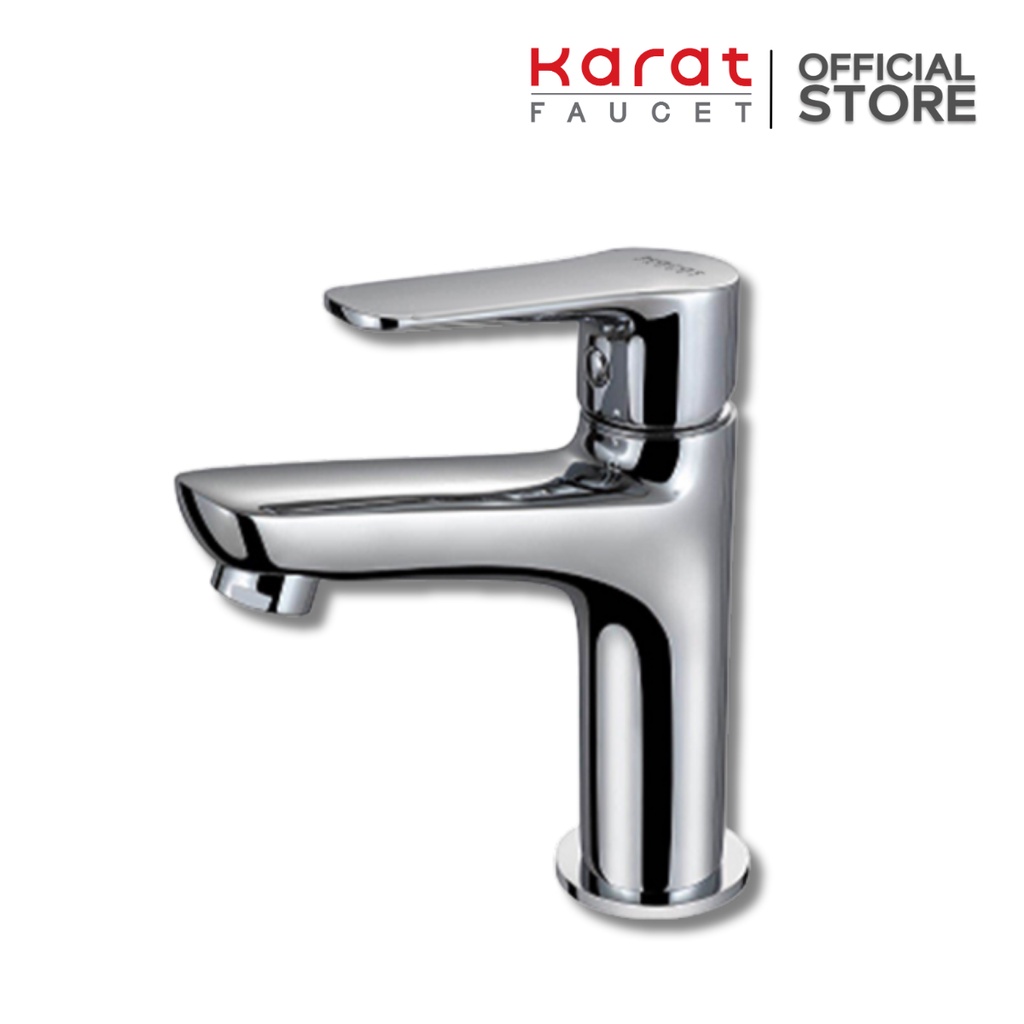 Karat Faucet ก๊อกเดี่ยวอ่างล้างหน้าแบบก้านโยก รุ่น KF-60-610-50