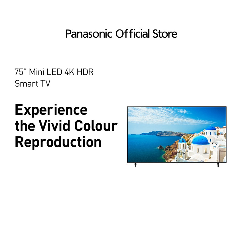 Panasonic TV TH-75MX950T 4K TV ทีวี 75นิ้ว Google TV