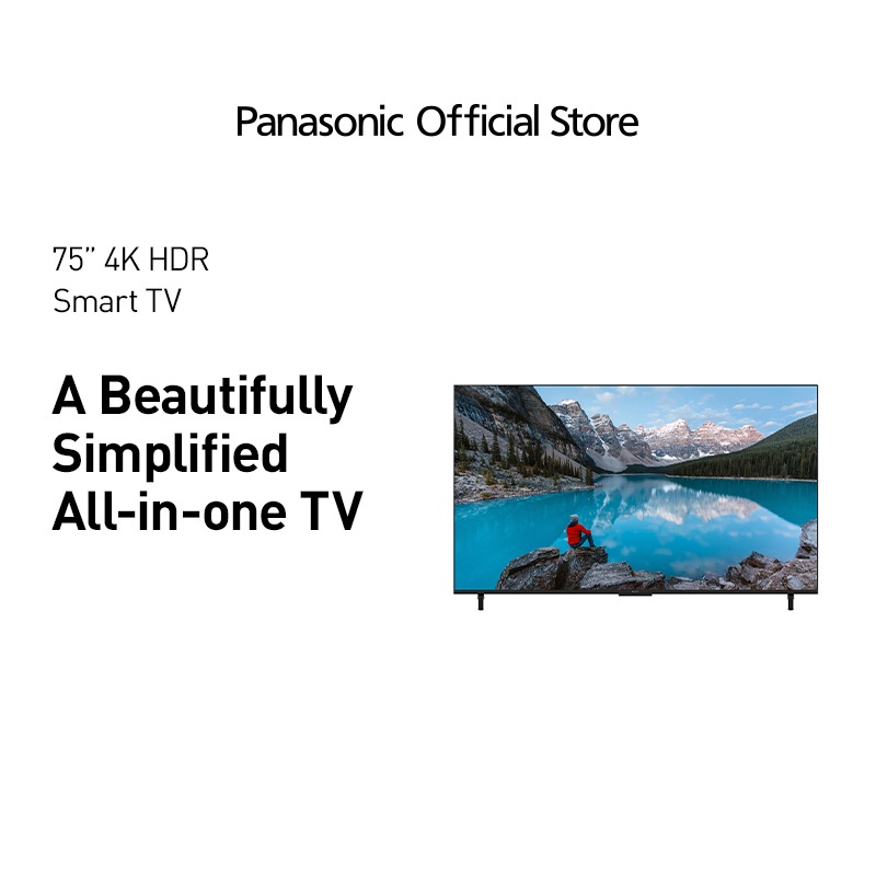 Panasonic TV TH-75MX800T 4K TV ทีวี 75นิ้ว Google TV